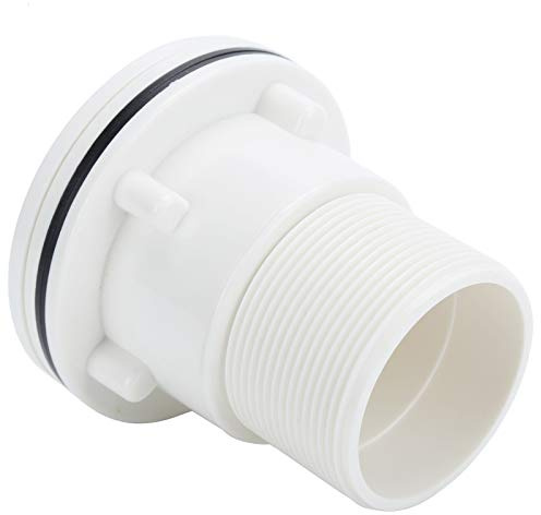 Zerodis Boquilla de succión para piscina, boquilla de succión de piscina, accesorios de chorro de spa, equipo de tratamiento de agua, rosca macho de 2.2 pulgadas, boquilla de succión de piscina,