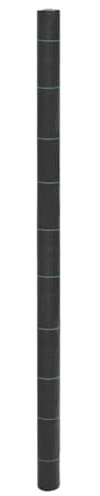 Sufrk - Membrana antimalezas (2 x 50 m), color negro, tela de acolchado antimalezas, tela antimalezas, jardín, tela permeable al agua, estabilización de rayos U V, barreras