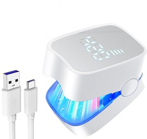 Dispositivo per Trattamento Antifungino per Piede d'Atleta e Micosi delle Unghie – Efficace e Indolore, Cura Rapida per Unghie dei Piedi e delle Mani