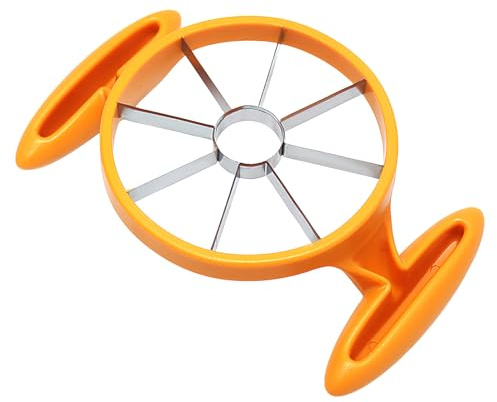 Zyntora Tagliafrutta Per Spicchi Di Frutta - Utensile Manuale Antiscivolo E Smontabile - Utensile Per Eliminare Il Torsolo Delle Verdure - Per Verdure Pera Ananas Insalata Picnic All'Aperto