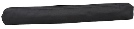 Alipis Bolsa para Flauta Dulce Negra, Bolso de Mano Plegable de Tela Oxford, Estuche Portátil para Flautas y Mini Saxofón, Protección contra Golpes y Fácil Transporte