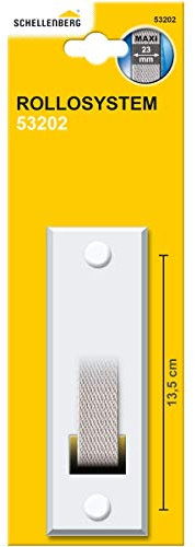 Schellenberg 53202, weiß Gurtwickler-Abdeckplatte Standard Maxi, 135 mm, 13,5 cm