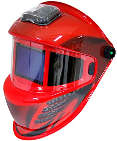 Cevik PRO - CE-PE903XL - Careta Soldar Automatica Profesional - Auto Oscurecimiento Variable DIN5/9 y DIN9/13 - Máscara Soldar con Área de Visión de 101x68cm - Pantalla Para Soldadura MMA/TIG/MIG