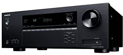 Onkyo TX-NR5100 7.2-Kanal 8K Smart AV Receiver Smart Home Ecosystem integriert Sich mit Apple Airplay, Alexa, Google Apps