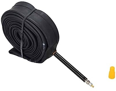 Pirelli Road Bike Butyl Inner Tube, 700x23-30, 48mm Presta Valve with Removeable Valve Core, Black