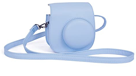 Riosin Instant Mini12 Protective Case for Instax Mini 12/11-Pastel Blue