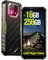 Ulefone Armor 22 Téléphone Incassable, 16Go+256Go/SD-512Go Smartphone Incassable Android 14, 6600mAh/33W, 64MP+64MP Vision Nocturne avec Écran 6,58 FHD+, Étanche IP69K Double SIM 4G LTE/NFC/GPS/Vert