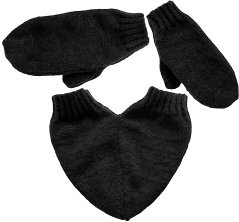 Partnerhandschuhe Warm Herz Gestrickt Winter - Für Sie & Ihn, Weihnachten Geburtstag, Spaziergänge Liebe Kalte Jahreszeit Draußen Gen Diese Winterhandschuhe Für Gleich