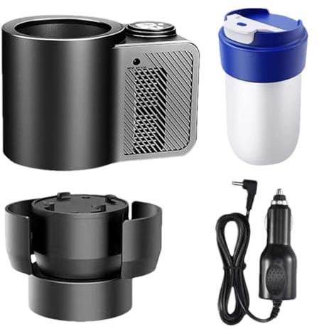 Portavasos para coche, refrigeración por calefacción, enfriador calentador de tazas para coche inteligente 2 en 1 | Portavasos para refrigeración y calefacción de automóviles,Soporte de enfriamiento d
