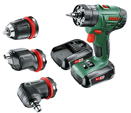 Bosch Home and Garden Bosch Schlagbohrschrauber AdvancedImpact 18 (2x1,5 AH Akku, 18 Volt System, Quicksnap Technologie, im Karton), 06039A3401