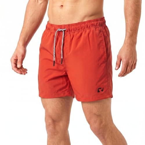 RIPT Performance Pantaloncini da Bagno da Uomo Ad Asciugatura Rapida con Protezione Solare UV 50 Costume da Bagno Uomo (Pacco da 1)