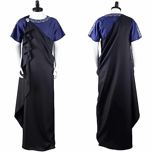BAEHEU Hercules - Costume da cosplay Ade greco Dio Hades Robe Hercules Fancy Dress Costume per uomo Halloween Carnevale Vestito