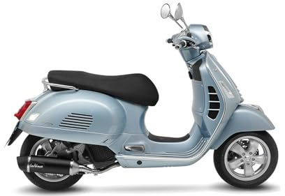 LEOVINCE SBK schwarz Piaggio Vespa GTS/SUPER 125 i.e. INOX with catalyst