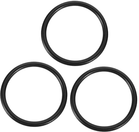 ifundom 3 Pezzi Cuscinetti in Gomma Nero per Ciotola Sonora Buddhista, Decorazione e Imbottitura per Artisti e Meditazione