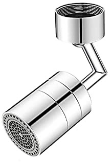 Extensor de grifo rotación Universal 1080 °, cabezal rociador, extensión brazo Robot cocina, grifos, mezclador, aireador, burbujeador, boquilla agua Bien Hecho(720 degree double)