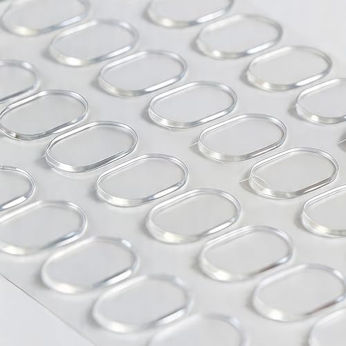 480 Pièces Points Adhésifs Double Face Transparents, Points Colle Double Face Transparents, Pastilles Adhésives Double Face, Autocollants Transparents pour Maison Bureau École DIY Photo Ballon