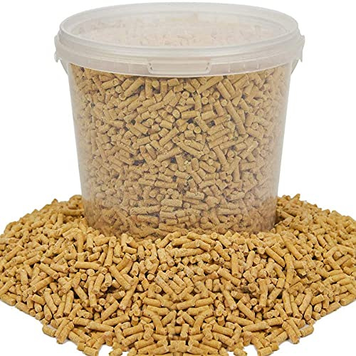 BusyBeaks Insect Suet Pellets | Premium Garden Wild Bird Food Mix | Balanced and Healthy Feed Mixture | Nutritious Insect Flavoured Pellet | Contains Tasty High Energy Vitamins and Minerals (1L Tub)