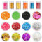 NVTRSD 12 Farben Glitzerpulver Glitzer Basteln, Bastelglitzer Glitzer Pulver, Glitzer Set Nail Glitter Tattoos Körper, Glitzer Gesicht Epoxidharz, Karten, Dekorieren Und Als Glitzer Zum Basteln