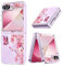 Handyhülle für Samsung Galaxy Z Flip 6 5G Hülle, Ultra Dünn Transparent Silikon Blumen Muster Galaxy Z Flip6 Handy Tasche Case, Bunt Motiv Clear Stoßfest Schutzhülle für Samsung Galaxy Z Flip 6 (A)