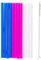 Tasty Ocean Blue Lot de 13 pailles avec brosse – Réutilisables, sans goût et passent au lave-vaisselle, 20 cm