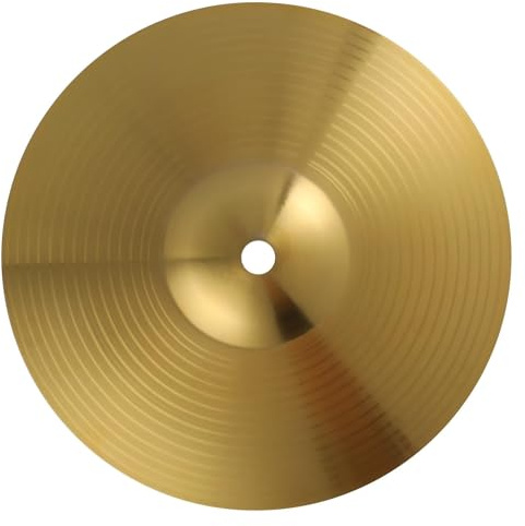 Anfänger Becken Übungstrommel-Becken Splash-Becken Metall-Drum-Set-Becken Übungs-Jazz-Drum-Becken Crash-Becken(8 inch)