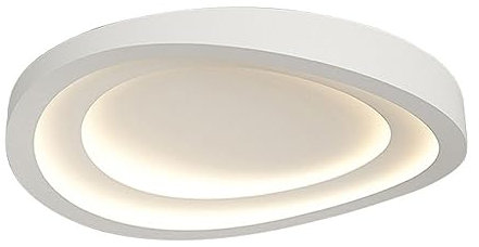Lámparas de Techo Estilo Amen, lámparas de Techo Sencillas, Pantalla LED de 19,7 Pulgadas, luz empotrada, luz Diurna Moderna para el hogar, lámpara de acrílico con atenuación de TR