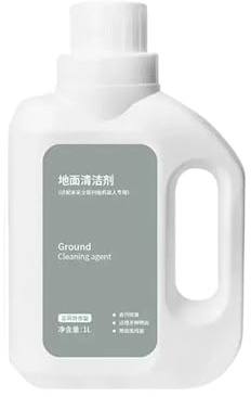 Solution nettoyante for robot serpillière 1000 ml, compatible avec les aspirateurs Mijia 1S Omni, Omni 2, X10+ et X20+, concentrée, formule sans traces(1pcs)