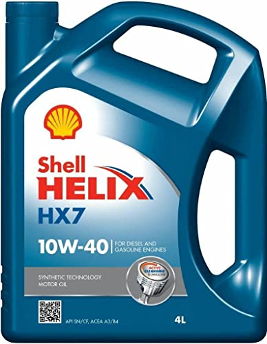 Shell Helix HX7 10w/40, Inhalt 4 l