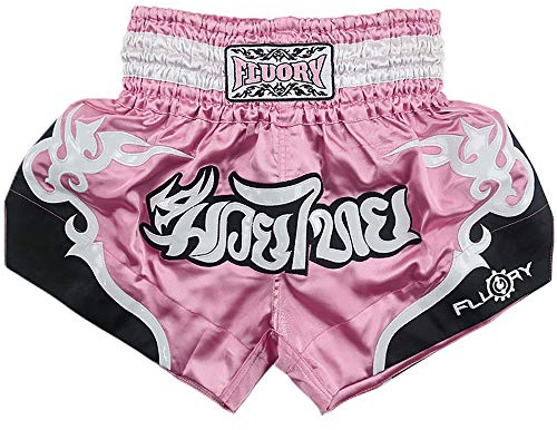 FLUORY Muay Thai Fight Shorts,MMA Shorts Clothing Training Cage Fighting Grappling Martial Arts Kickboxing Shorts Clothing