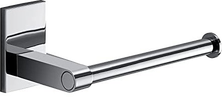 Gedy G-Singapore Porta Rotolo Carta igienica, Colore Cromo, Componenti Realizzati in Acciaio Inox e Cromall®, Garanzia 10 Anni, Misure 6 x 15 x 6,6 CM, Design R&S