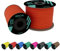 EdcX 2 mm Nylon Paracord 275 (50 und 100 m) – 100% Nylonseil, 3-adrige Schnur, Nylonschnur 2 mm in vielen Farben (Sofit orange, 100 m)