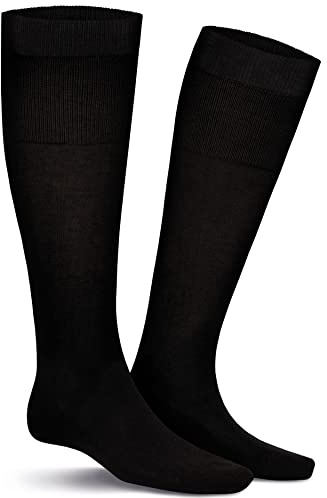 KUNERT Herren Kniestrümpfe Clark Komfortbund Brown-mel. 8210 39-42