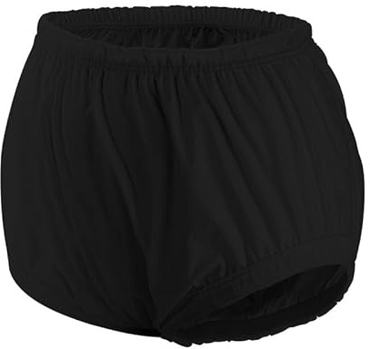 Carer Adult Diaper Cover for Incontinence Unisex,Leak-Protection,Black,L