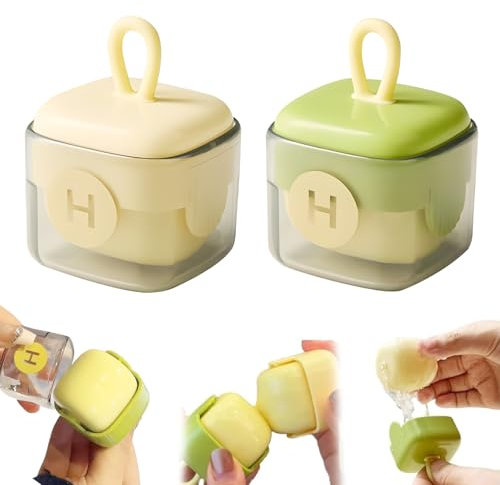 2 Stück Tragbarer Fusselrolle Wiederverwendbar,Waschbare Klebrige Gel-Fusselrolle,Tierhaarentferner Kleidung Lint Roller, Fusselentferner Kleidung Mini-Lint Remover für Zuhause,Reisen