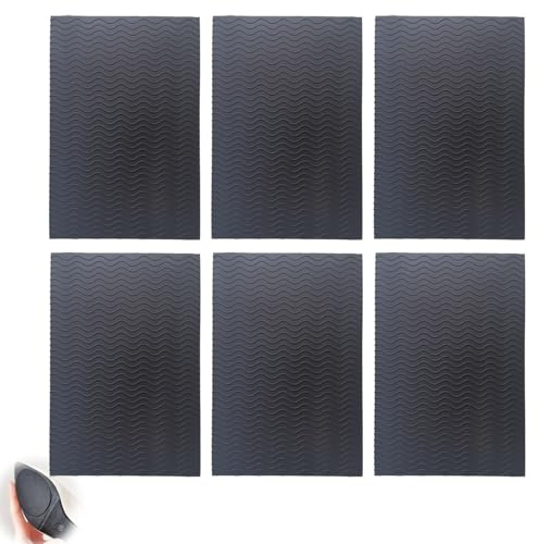 Suelas Antideslizantes - 6 Piezas de Almohadillas Autoadhesivas para Zapatos, Protectores de Suelas Antideslizantes para Todos los Tamaños, para Reducir Ruido y Aumentar la Comodidad
