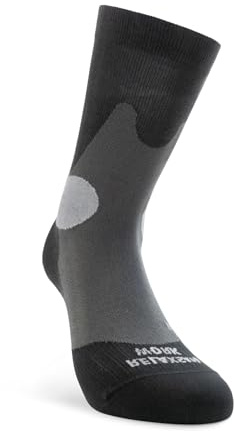 Relaxsan Calzini da Lavoro Uomo Donna Corti, Rinforzati, per Scarpe Antinfortunistiche, Compressione Graduata 18-22 mmHg, Made in Italy, Work W101 (nero, 3-M)