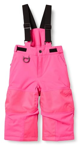 Amazon Essentials Pantaloni da Sci e Neve Unisex per Bambini, Rosa Fluo, 2T