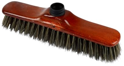 Homéa, Tête de Balai Droit Soies Premium 29 cm Effet Bois avec Douille