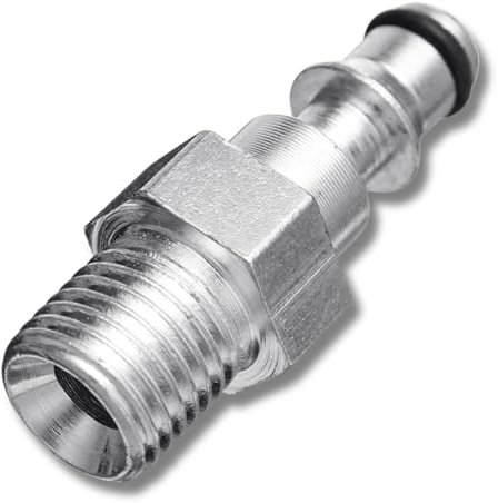 Adattatore 1/4 per Pistola Idropulitrice Lavor – Attacco Rapido Acqua | Innesto a Baionetta per Collegare Tubo Filettato a Pistola Lavorwash S'09 - S'10Y – G’19 (Adattatore 1/4)