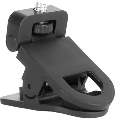 jojnsha Monitor Clip di montaggio per fotocamera Supporto luce di riempimento e supporto per webcam con connettore a vite standard da 1/4 per fotografia Clip di illuminazione Monitor Supporto per