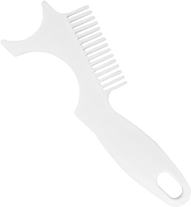 Paint Brush Comb, Paint Roller Cleaner, Heavy Duty Scraper, Multi-Angle Bristle Separator, Built-in Roller Rake for Trim Maintenance, Furniture, Art Studio, Wall Cleaning, 23.7x8.8x0.6cm