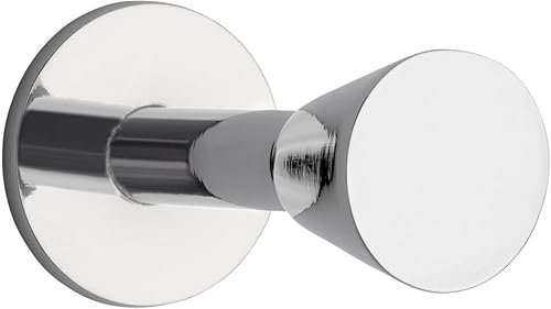 SIRO Kleiderhaken Mansfeld, Modern, Druckguss chrom glänzend, 18 mm x 44 mm x 25 mm, 1672/ZN1