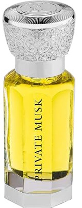 Swiss Arabian Private Musk Huile de Parfum Concentrée Unisexe 12ml – Une Étreinte Chaleureuse de Safran, Jasmin et Ambre Soyeux – Un Parfum Intime et Durable