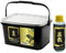 vdvelde.com - Bonsaiworld Bonsai - Boden - Eimer 5 Liter und Bonsai Dünger 250 ml - Bio Organische Universal Bonsai Baum Erde Indoor & Outdoor - Für Bonsai Umtopfen und Bonsai Düngen