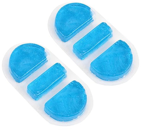 Gatuida 2stücke Kältetherapie Eisbeutel Für Verletzungen Nasenbluten Und Hautreizungen Wiederverwendbar Flexibel Im Gefrorenen Zustand Schnell Kühlend Langlebige Versiegelung Keine