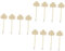 Angoily 12 Stück Telefonleitungs Splitter Telefonanschluss Telefonkabel Adapter Telefon Adapter Telefonleitungsverteiler Telefonkabel Splitter 3 Wege Telefon Splitter Telefonkabel