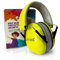 LIFE SKIZ Cascos antiruido niños.Protección auditiva infantil.Ideal para niños con autismo y sensibilidad al ruido.De 3 a 16 años.Cascos para estudiar.Reducen el ruido excesivo. (amarillo)