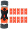 Plastic Scraper with 10 Replacement Blades, Multi-Purpose Window Scraper and Hob Scraper for Removing Stickers, Decals, Glue from Glass, Floors, Ceramic Surfaces, Easy Grip Handle,