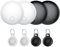 Buscador de Objetos Bluetooth 4 Piezas, Air Tracker Tag Compatible con Apple Buscar(Sólo iOS), Localizador para Llaves, Cartera, Equipaje, Mochila, Batería Reemplazable, IP68 Impermeable