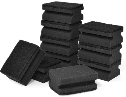 ASOUUNLD 10 Pz Spugna Lavabile per Piatti,Spugna Disincrostante Magica per Pulizia Piatti,Spugnette Riutilizzabile per Tutti i Tipi di Ciotole, Cucina, Lavello, Bagno
